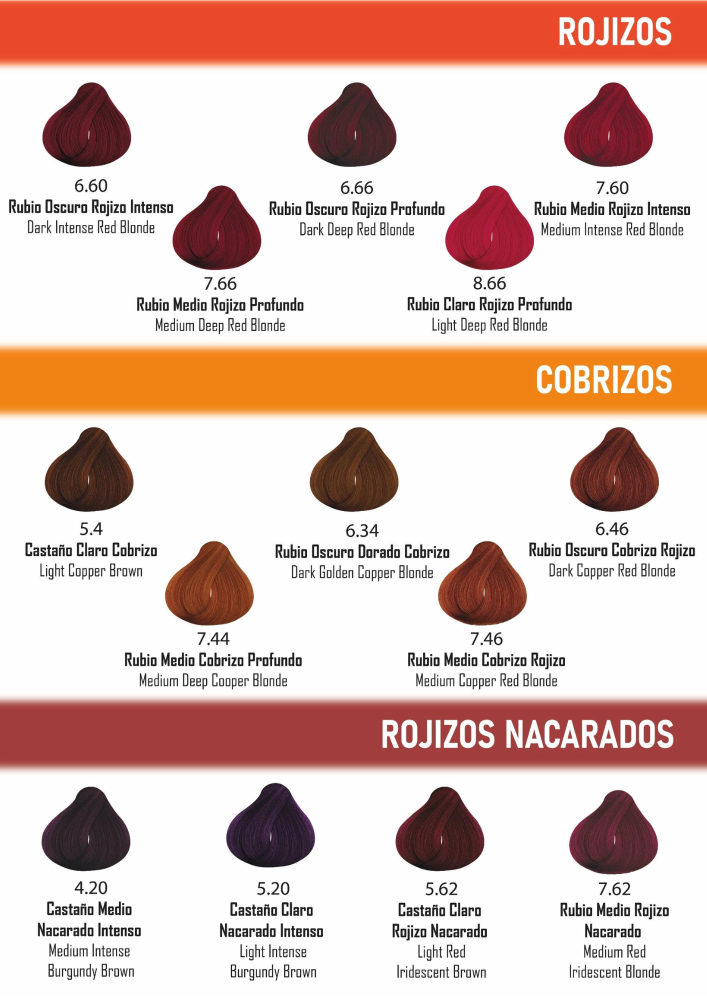 Tintes Loquay® — gama 6