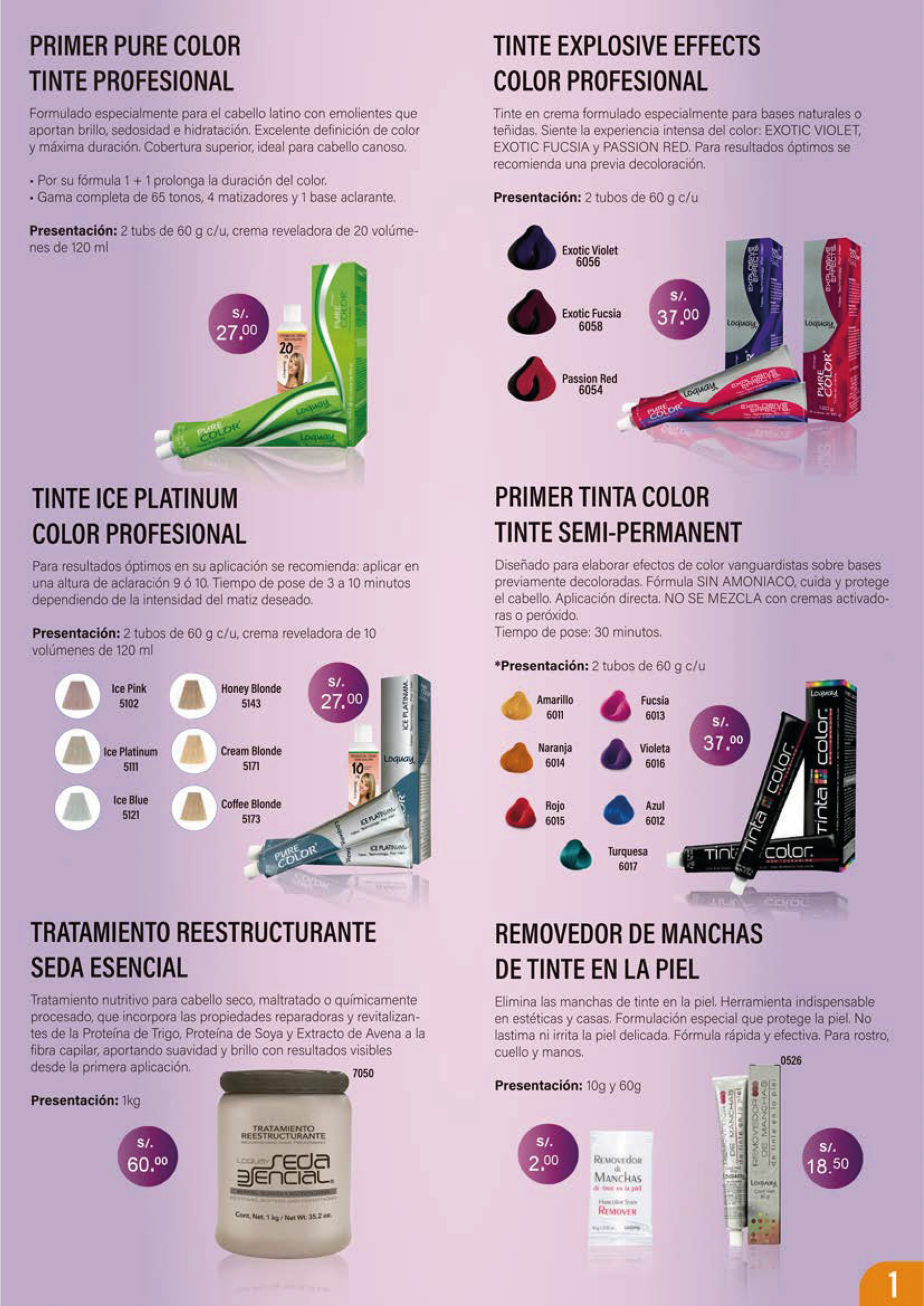 Productos Loquay® — lámina 2